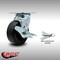 Service Caster 5 Inch SS Polyolefin Caster with Roller Bearing and Brake/Swivel Lock SCC SCC-SS30S520-POR-TLB-BSL - alternate 4